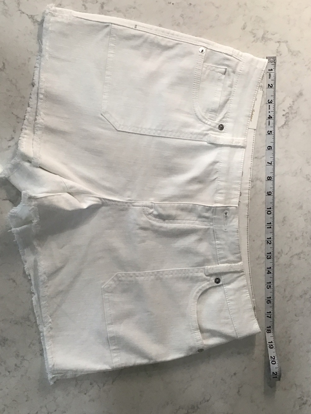 Tommy Bahama White Denim Cutoff Shorts